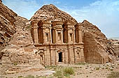 Petra - the facade of al-Deir (the Monastery) 